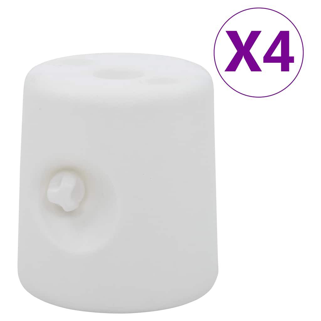 Poids de lestage tonnelle PE blanc lot 4