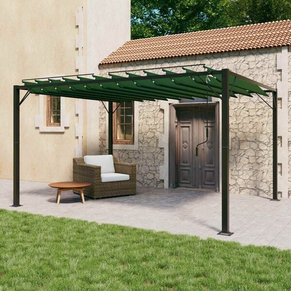 Tonnelle Aluminium Toit à Persiennes Orientables — Réglable Soleil & Ombre - photo 3
