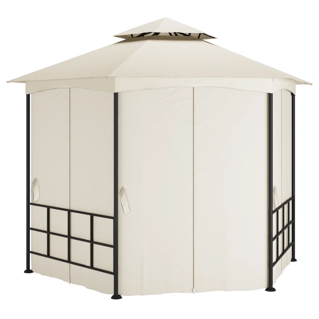 Gazebo belvedere a parois acier - vue d ensemble
