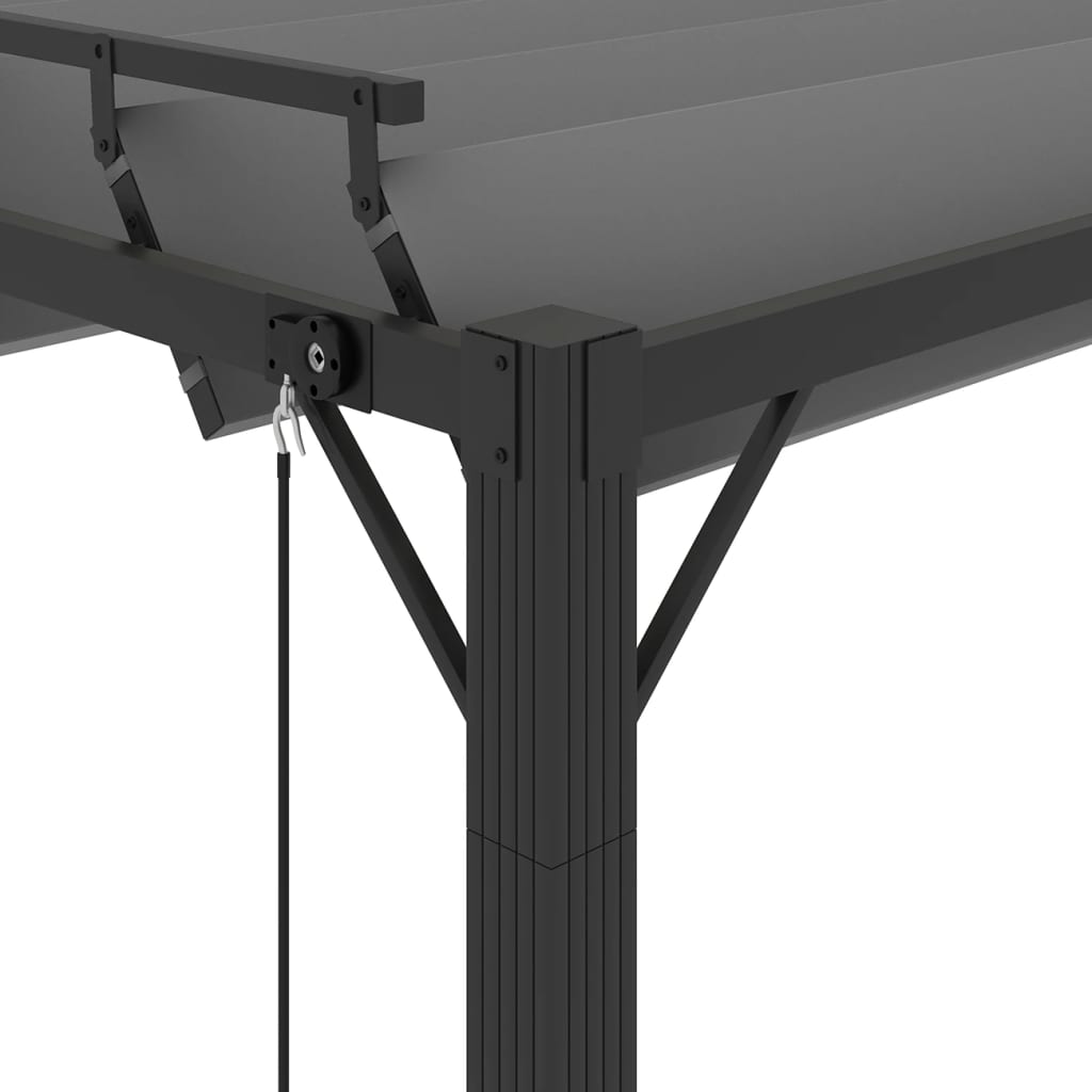 Tonnelle Aluminium Toit à Persiennes Orientables — Réglable Soleil & Ombre - photo 5
