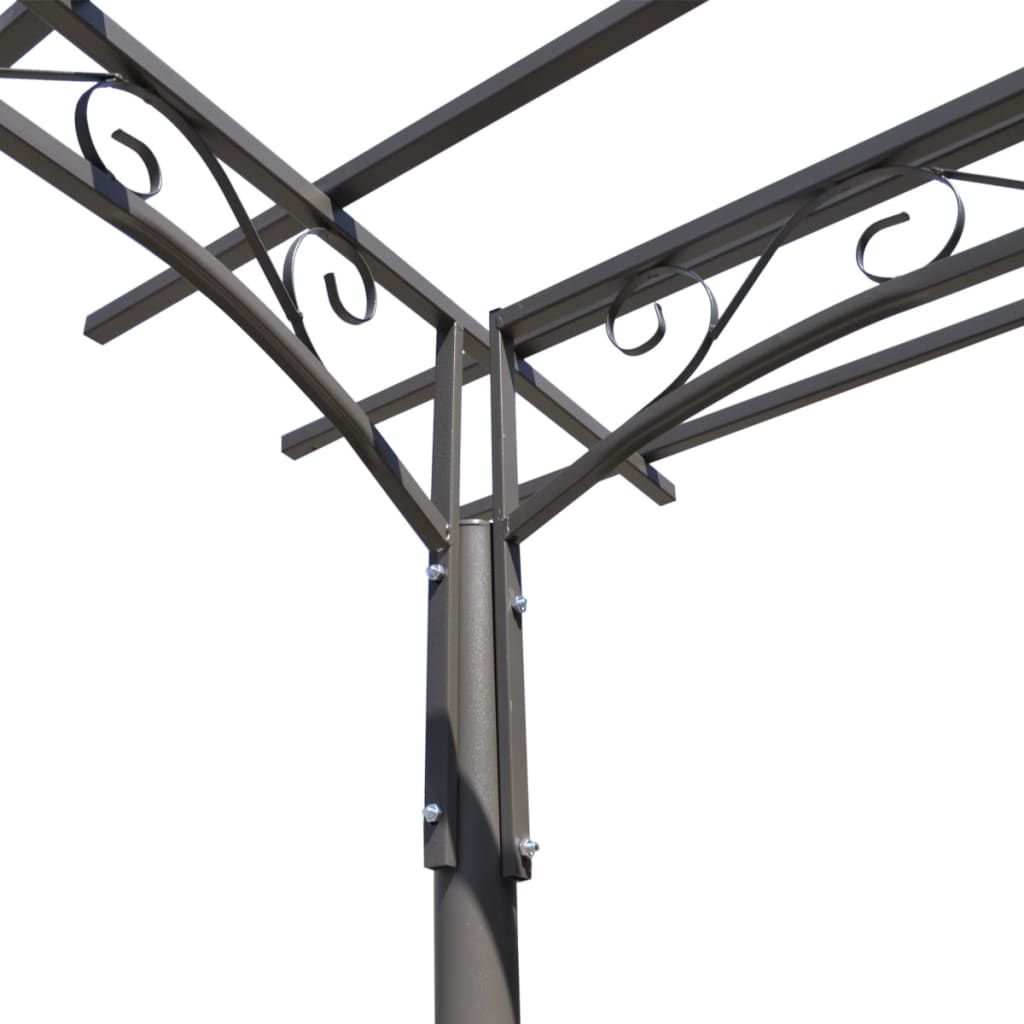Arche de Jardin Acier pour Rosiers — Voûte Treillage 190x320 cm - photo 1